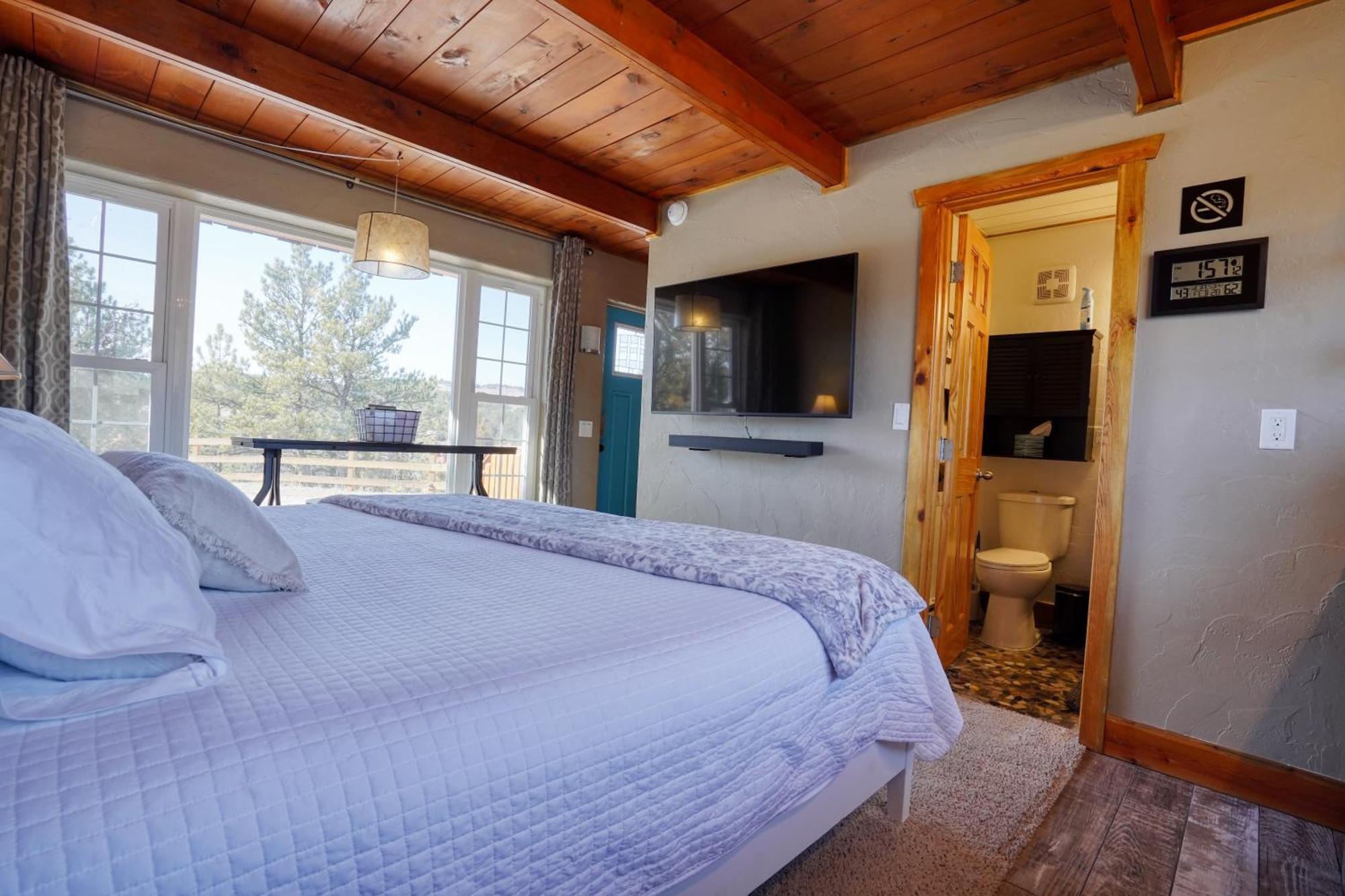 Sunrise Cabin At Highland Meadows ฮ็อตสปริงส์ ภายนอก รูปภาพ