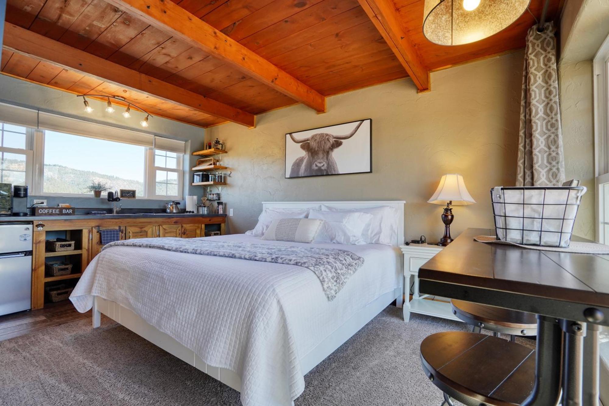 Sunrise Cabin At Highland Meadows ฮ็อตสปริงส์ ภายนอก รูปภาพ
