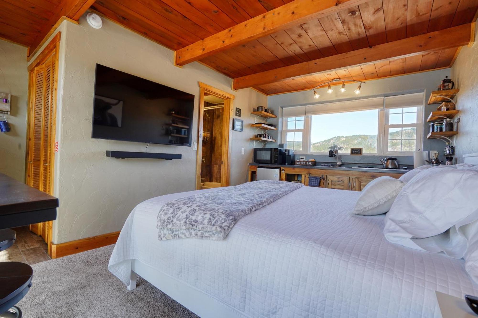 Sunrise Cabin At Highland Meadows ฮ็อตสปริงส์ ภายนอก รูปภาพ